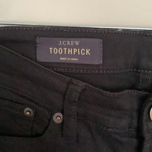 Sz 28 J CREW Toothpick Jeans - Picture 4 of 6